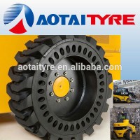 High performance aotai small wheels and tires solid rubber wheel